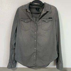 CALVIN KLEIN Western Denim Shirt